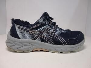 ASICS GEL-Venture 9 Shoes Womens Size 8.5 Blue Trail Running Sneakers 1012B313